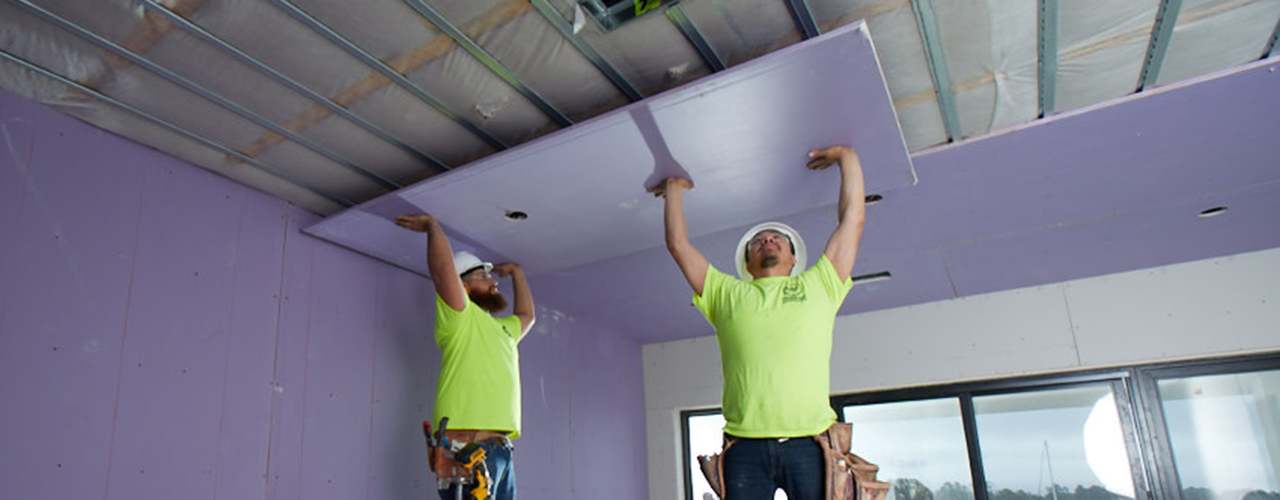 گچبرگ مقاوم در برابر آتش